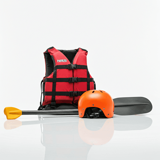 Safety Life Vest and Helmet